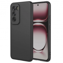 Силиконов калъф / кейс / Nano TPU за Realme 14x - черен гръб със защита за камерата