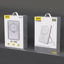 Външна батерия Power Bank Dudao K28 10000mAh PD 22.5W MagSafe с метален корпус и стойка - пръстен