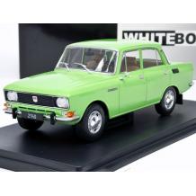 Метална кола Moskwitsch 2140 light green 1975 - 1:24