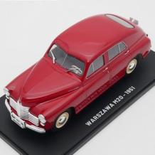 Метална кола WARSZAWA M20 - 1951 Hachette 1:24