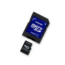 Карта памет Micro SD card Toshiba High Speed 16GB + Micro SD Adapter