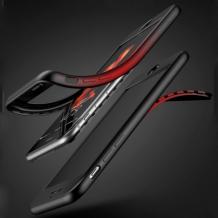 Силиконов калъф / гръб / TPU 360° KST за Samsung Galaxy S8 Plus G955 - черен / лице и гръб