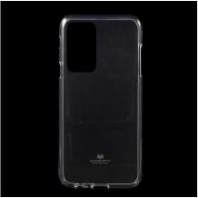 Луксозен силиконов калъф / гръб / TPU Mercury GOOSPERY Jelly Case за Samsung Galaxy S20 Plus - прозрачен