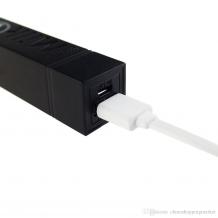 Универсална външна батерия / Universal Power Bank Milk / Micro USB Data Cable 2600mAh - черна