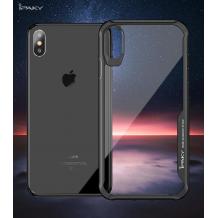 Луксозен твърд гръб със силиконов кант IPAKY за Apple iPhone XR - прозрачен