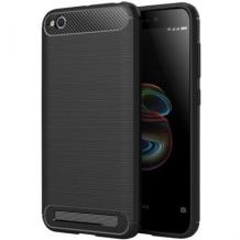 Силиконов калъф / гръб / TPU за Xiaomi RedMi 5A - черен / Carbon