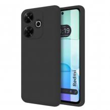 Силиконов калъф / кейс / Nano TPU за Xiaomi Redmi Note 14 5G - черен гръб със защита за камерата