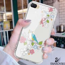 Силиконов калъф / гръб / TPU за Apple iPhone 5 / iPhone 5S / iPhone SE - прозрачен / птички / 1