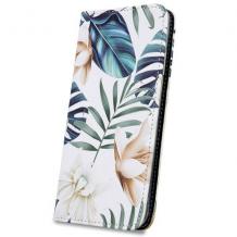Кожен калъф Flip тефтер със стойка Trendy Book за Samsung Galaxy A51 - Orchid