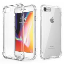 Удароустойчив силиконов калъф за Apple iPhone 7 / iPhone 8 - прозрачен