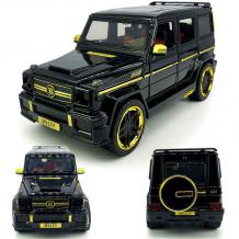 Метален джип Mercedes G-class G65 с отварящи се врати капаци светлини и звуци 1:24 