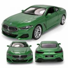 Метална кола с отварящи се врати капаци светлини и звуци BMW M840i 2019 Coupe 1:24