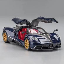 Метална кола с отварящи се врати капаци светлини и звуци Pagani Huayra 1:24