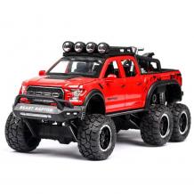 Метален джип с отварящи се врати капаци светлини и звуци Ford Raptor F150 1:24