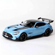 Метална кола с отварящи се врати капаци светлини и звуци Mercedes-AMG GT 1:18