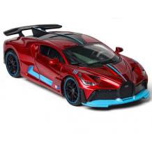 Метална кола с отварящи се врати капаци светлини и звуци Bugatti DIVO 1:32