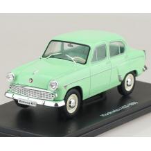 Метална кола Moskwitch 403 Light Green 1:24 Hachette 1:24