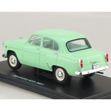 Метална кола Москвич / Moskvitch 403 Light Green 1:24 Hachette 1:24