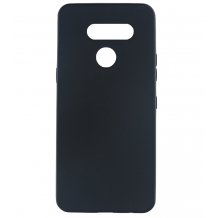 Силиконов калъф / гръб / TPU за LG K50S - черен / мат