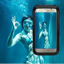 Водоустойчив калъф / Waterproof Heavy Duty Phone Case Cover за Samsung Galaxy S6 G920 - черен