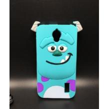 Силиконов калъф / гръб / TPU 3D за Huawei Ascend Y635 / Huawei Y625 - Monsters / син