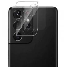 9D Camera Tempered Glass / Стъклен протектор за задна камера на Samsung Galaxy S21 Ultra - прозрачен