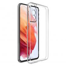 Силиконов калъф / гръб / TPU за Samsung Galaxy S22 5G - прозрачен