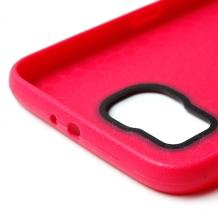 Силиконов калъф / гръб / TPU Platina за Samsung Galaxy S6 Edge G925 - цикламен