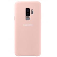 Оригинален гръб Silicone Cover за Samsung Galaxy S9 Plus G965 - розов