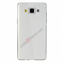Ултра тънък силиконов калъф / гръб / TPU Ultra Thin за Samsung Galaxy A5 SM-A500F / Samsung A5 - прозрачен 