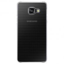 Оригинален твърд гръб Slim Cover EF-AA310C за Samsung Galaxy A3 2016 A310 - прозрачен