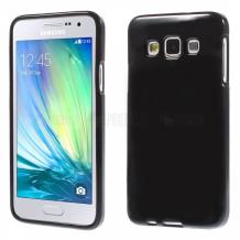 Силиконов калъф / гръб / TPU S-Line за Samsung Galaxy A3 / Samsung A3 - черен