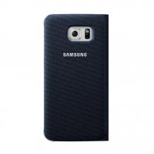 Оригинален калъф S View Cover EF-CG920B за Samsung Galaxy S6 G920 - син