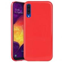 Силиконов калъф / гръб / TPU NORDIC Jelly Case за Huawei Y7 2019 - червен