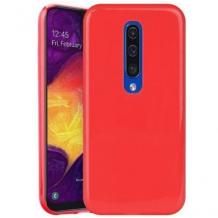 Силиконов калъф / гръб / TPU NORDIC Jelly Case за Huawei Mate 20 Lite - червен