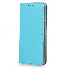 Кожен калъф Magnet Case със стойка за Xiaomi Mi 11 Ultra – светло син