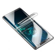 3D full cover Hydrogel screen protector за Samsung Galaxy S21 / Извит гъвкав скрийн протектор Samsung Galaxy S21 - прозрачен