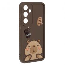 Силиконов 3D case Samsung Galaxy A17 5G / Samsung A26 capybara / Капибара