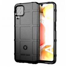 Удароустойчив калъф / гръб / Rugged Shield TPU Case за Samsung Galaxy A12 - черен