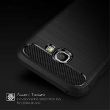 Силиконов калъф / гръб / TPU за Samsung Galaxy A5 2017 A520 - черен / carbon