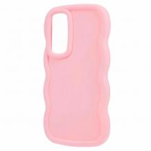 Силиконов калъф / кейс / Candy case за Samsung Galaxy A15 - Розов