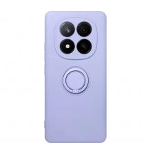 Силиконов твърд гръб TPU кейс / Case Magnetic Finger Ring Car Holder / за Xiaomi Redmi Note 14+ Plus - лилав