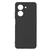 Силиконов калъф / гръб / TPU кейс за Xiaomi Redmi A5 4G / 173.45mm - черен гръб със защита за камерата / мат
