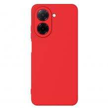 Силиконов калъф / гръб / TPU кейс за Xiaomi Redmi A5 4G / 173.45mm 6.88 " - червен гръб със защита за камерата / мат