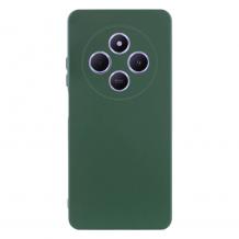 Силиконов калъф / гръб / за Honor Magic8 lite / Honor Magic 8 lite / Honor X9d / Honor X70 - Тъмнозелен кейс със защита за камерата 