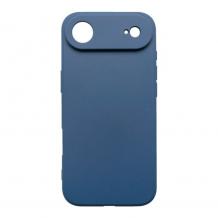 Силиконов калъф / гръб / TPU кейс за Apple iPhone 17 Air (6.9) - син гръб със защита за камерата