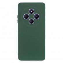 Силиконов калъф / кейс / за Xiaomi 14C - тъмнозелен гръб със защита за камерата
