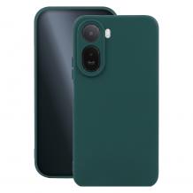 Силиконов калъф / гръб / за Xiaomi Redmi A7 Pro - тъмнозелен кейс със защита на камерата