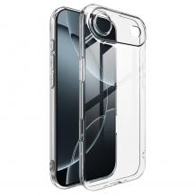 Силиконов калъф / гръб / TPU кейс 2mm за Apple iPhone 17 Air (6.9) - прозрачен гръб със защита за камерата