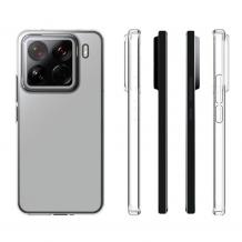 Силиконов калъф / гръб / TPU кейс за Xiaomi 15 - прозрачен 